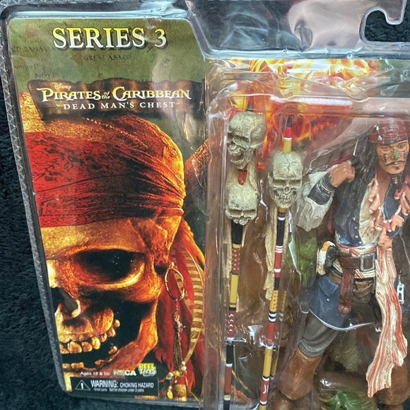 RARE NECA Pirates Of The Caribbean Series 3
CANNIBAL JACK SPARROW Action
Figure - Picture 11 of 16